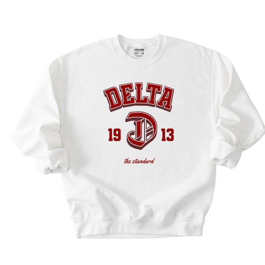 Delta 1913 The Standard Graphic Crewneck Sweater