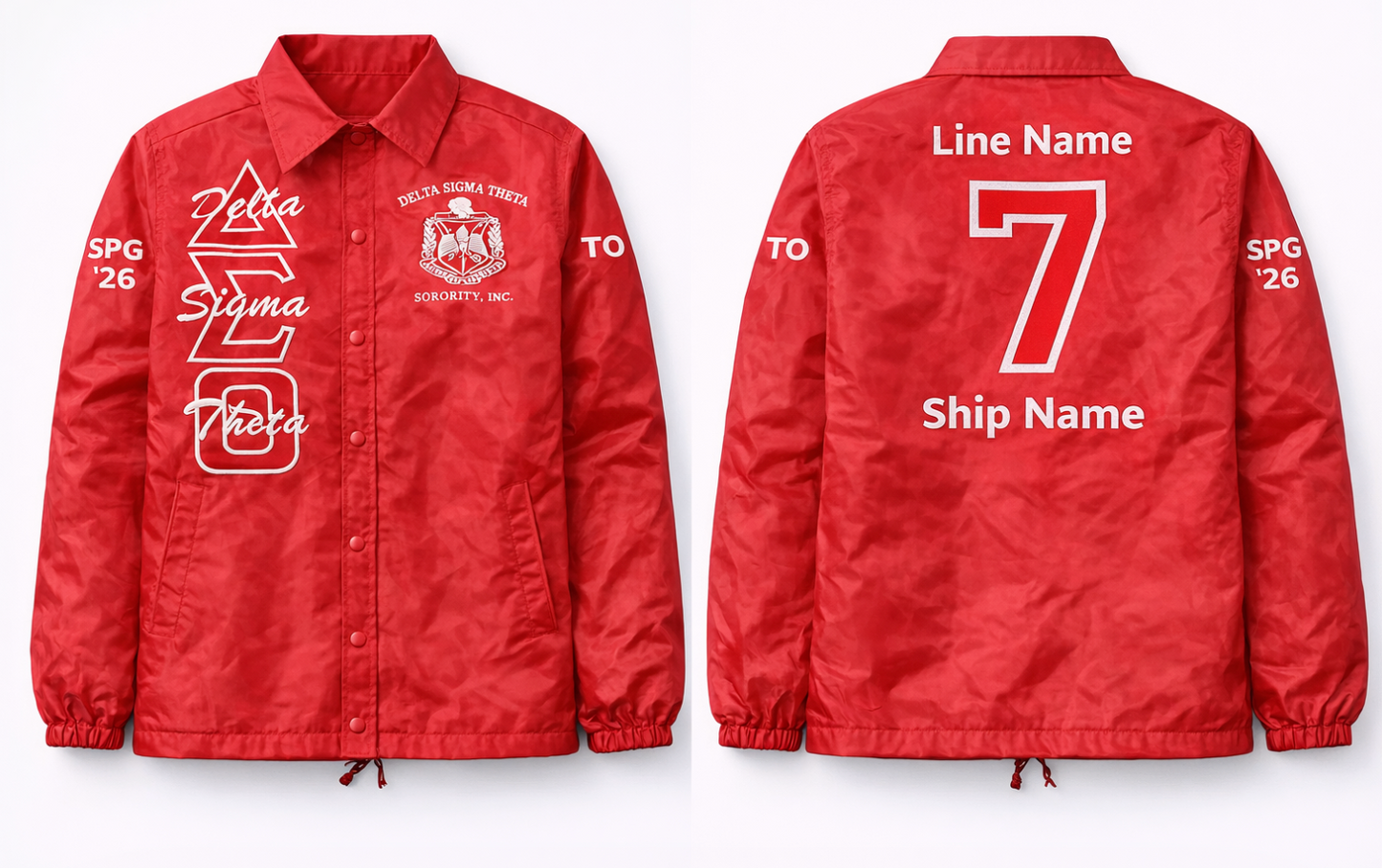Delta Sigma Theta Line Jacket