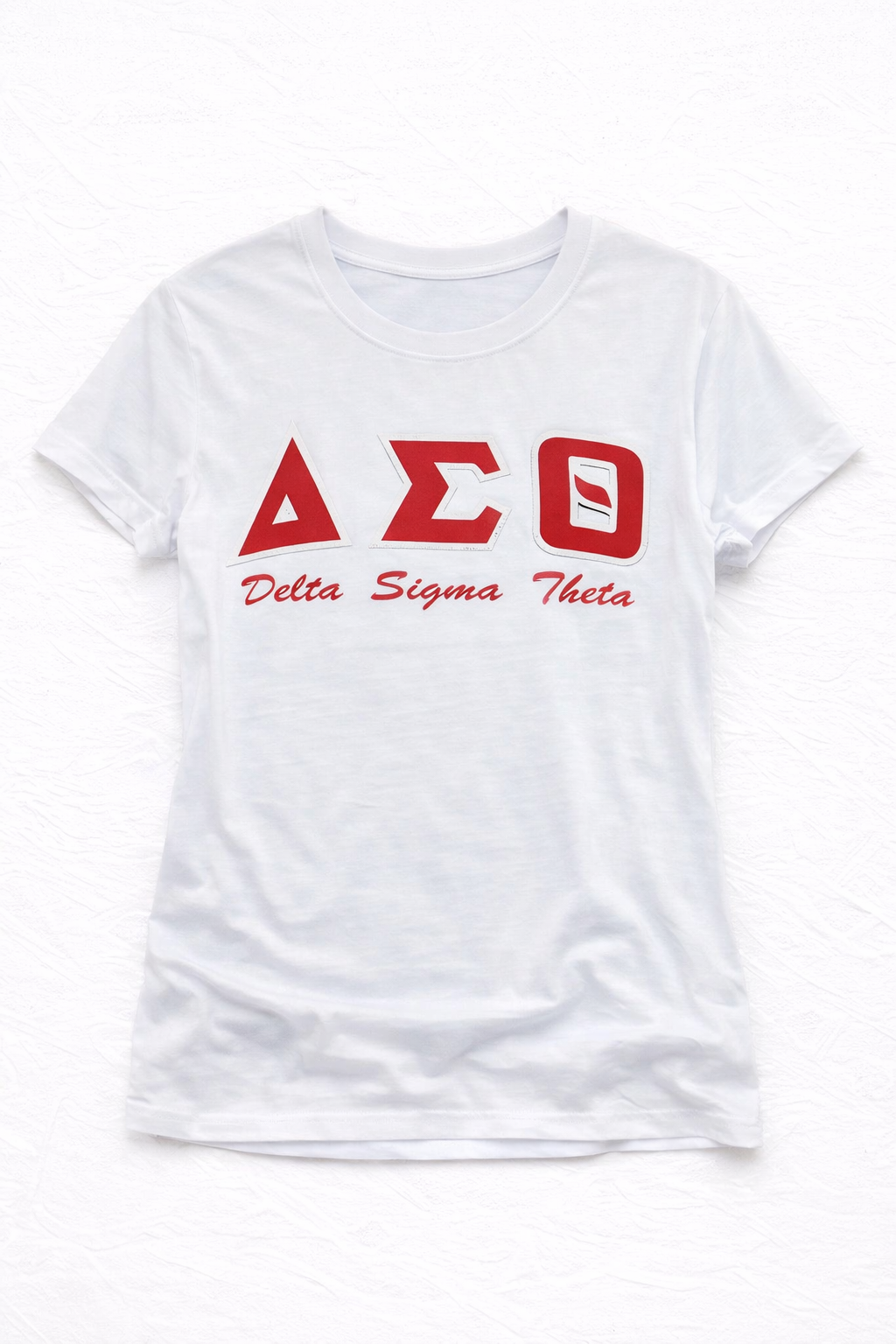 Delta Sigma Theta Symbols Classic Applique Shirt