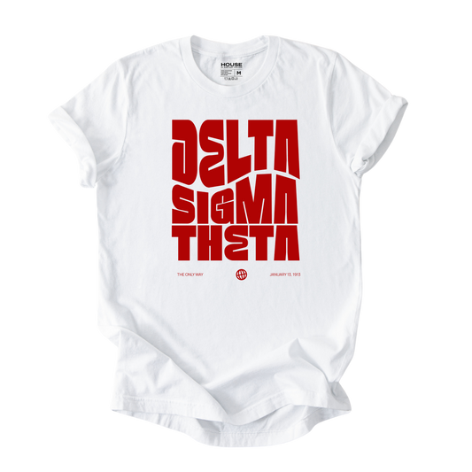 Retro Delta Sigma Theta Graphic Tee