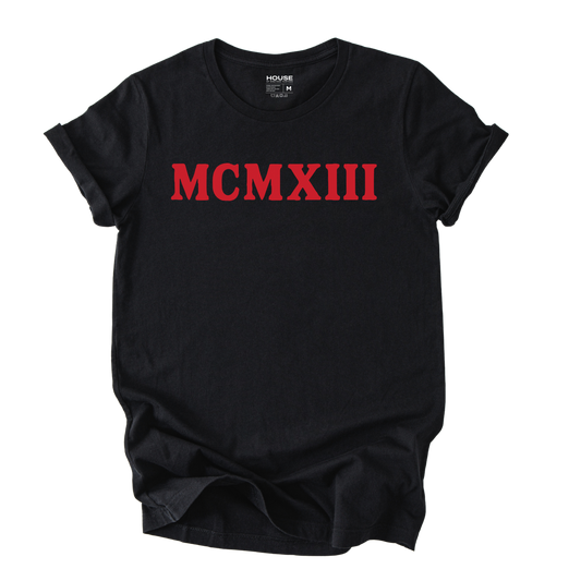 Roman Numeral 1913 MCMXII Graphic Tee