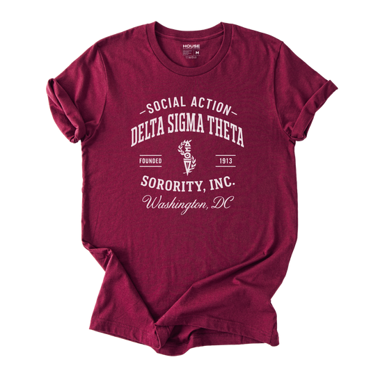 Delta Sigma Theta Social Action Graphic Tee