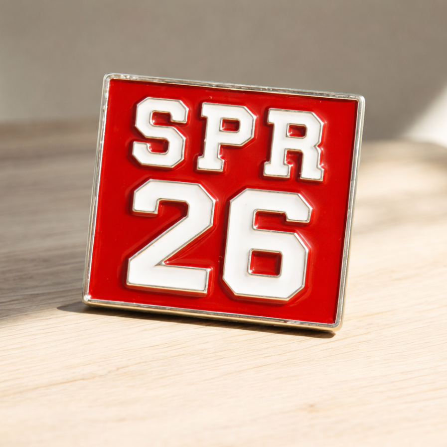 SPR 26 Red Delta Sigma Theta Pin