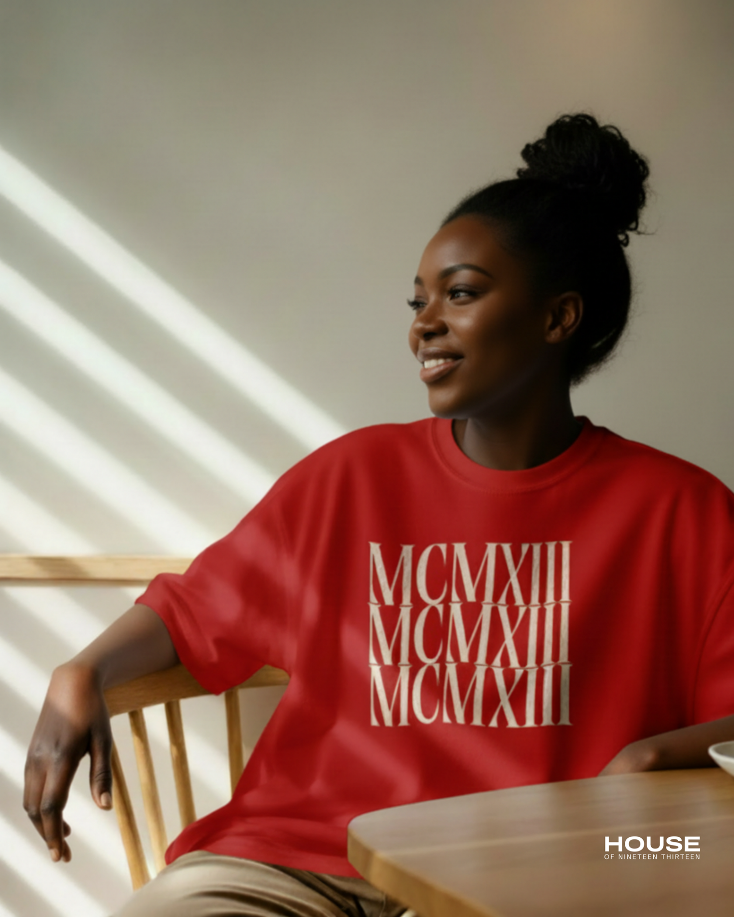 MCMXIII 3D Embroidered Crewneck Sweater