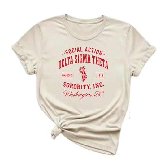 Delta Sigma Theta Social Action Graphic Tee