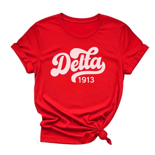 Retro Delta 1913 Graphic Tee