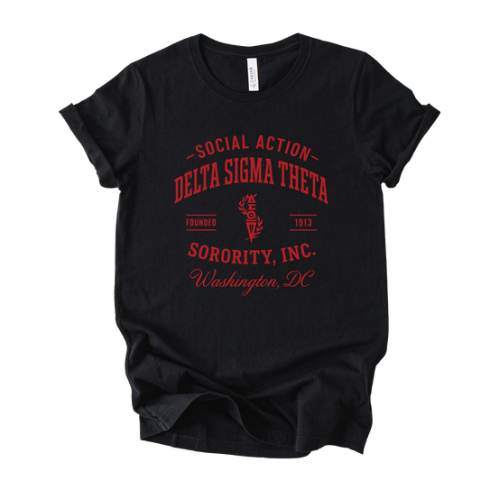 Delta Sigma Theta Social Action Graphic Tee