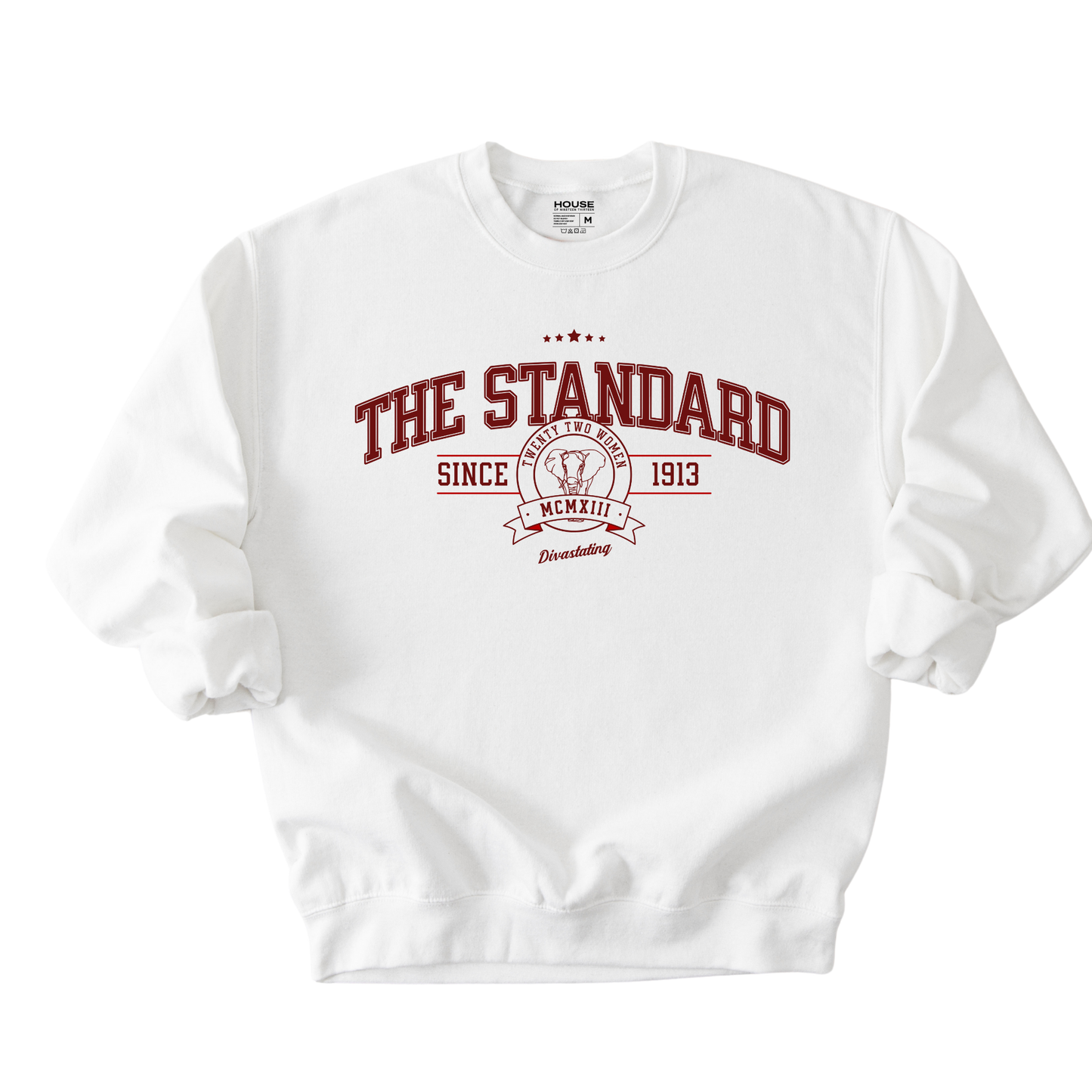 Delta The Standard Embroidered Crewneck Sweater