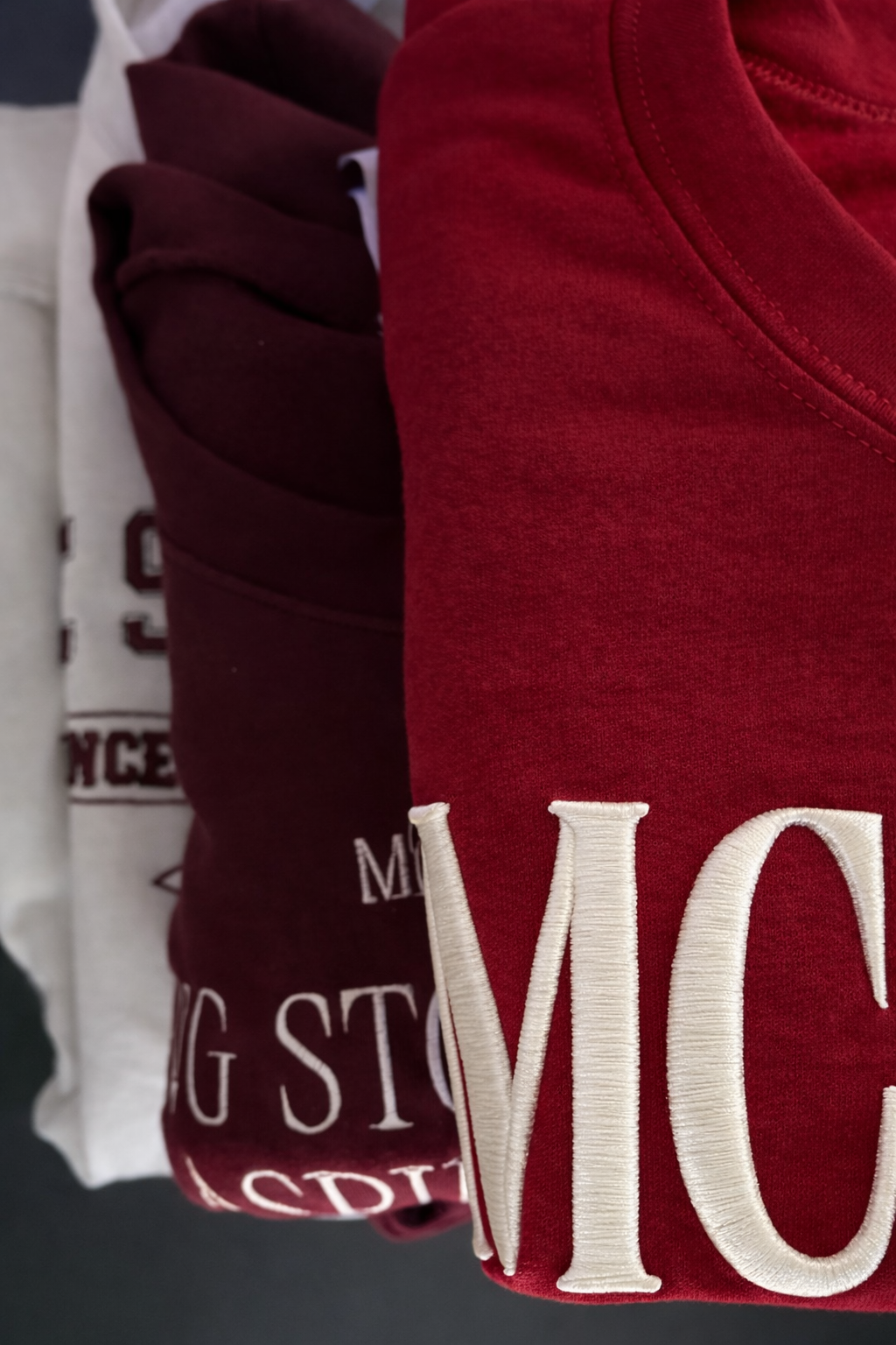 MCMXIII 3D Embroidered Crewneck Sweater