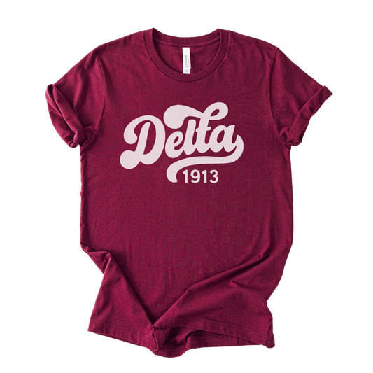 Retro Delta 1913 Graphic Tee