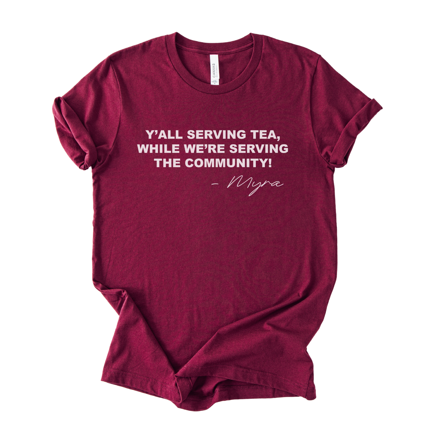 We Serve The Community Graphic Tee