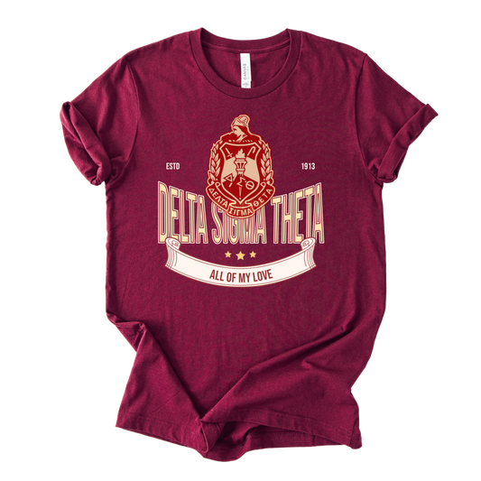 Delta Sigma Theta University Graphic Tee