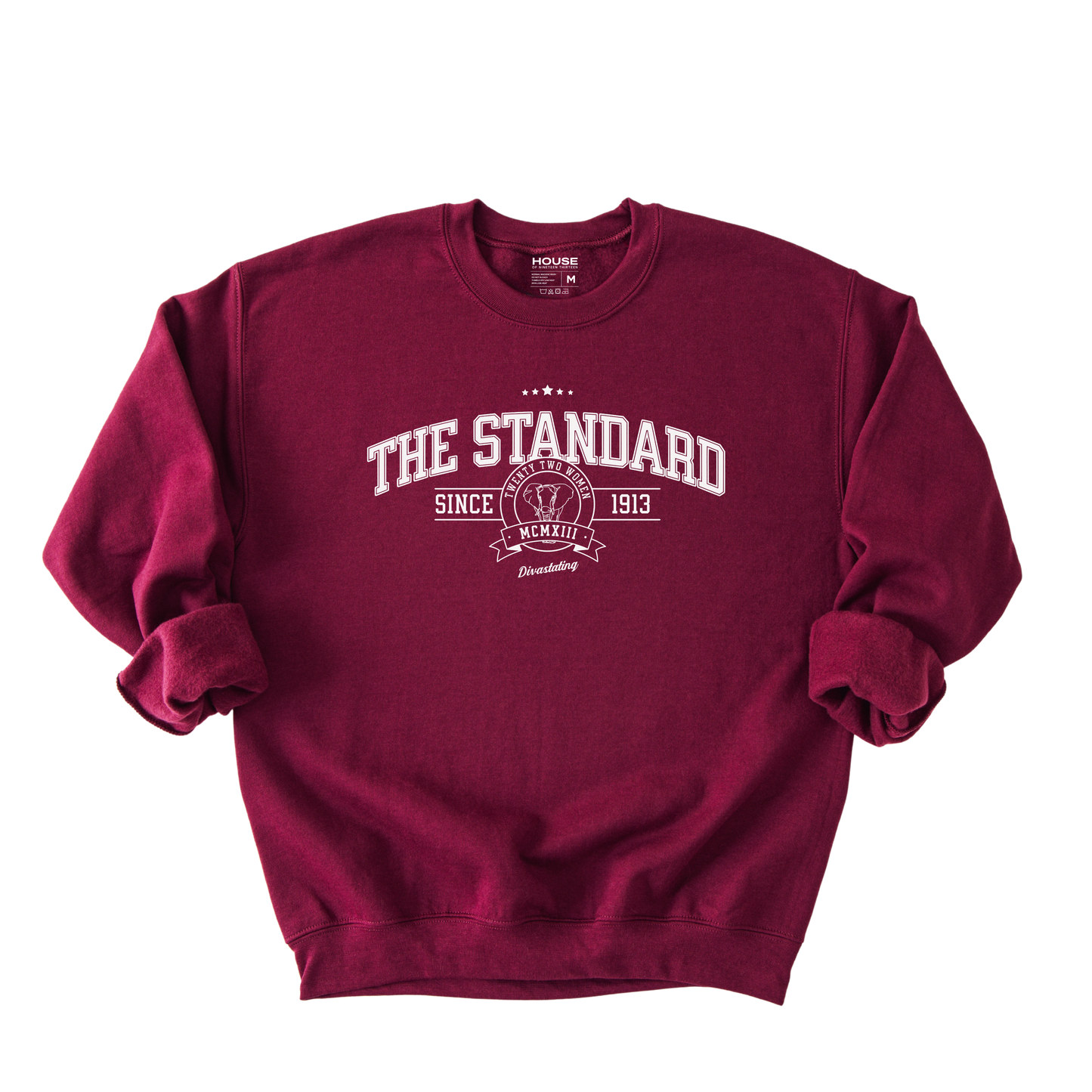 Delta The Standard Embroidered Crewneck Sweater