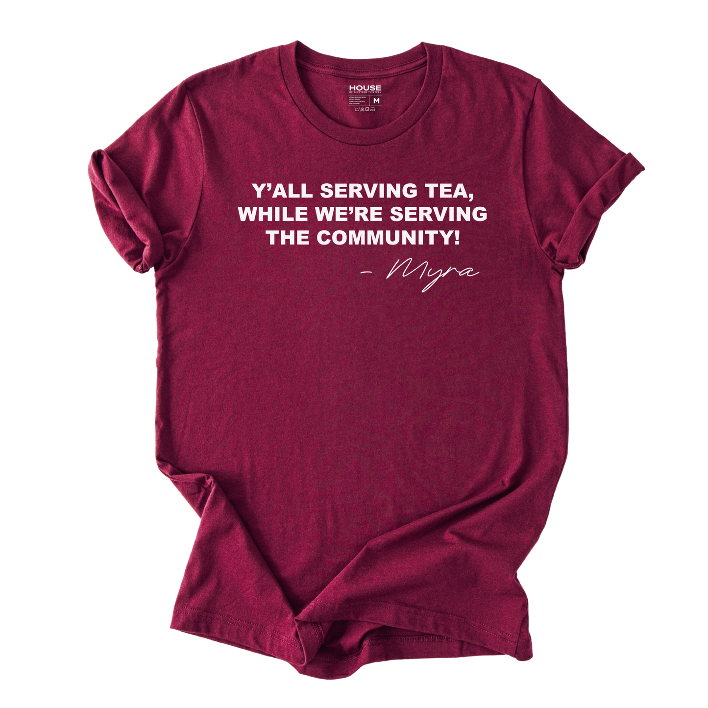 We Serve The Community Graphic Tee