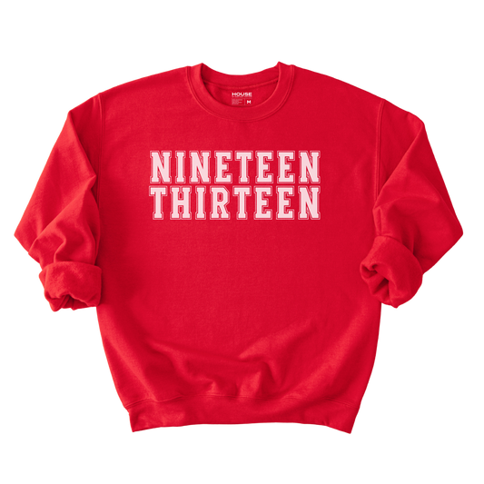 NINETEEN THIRTEEN Crewneck Sweater