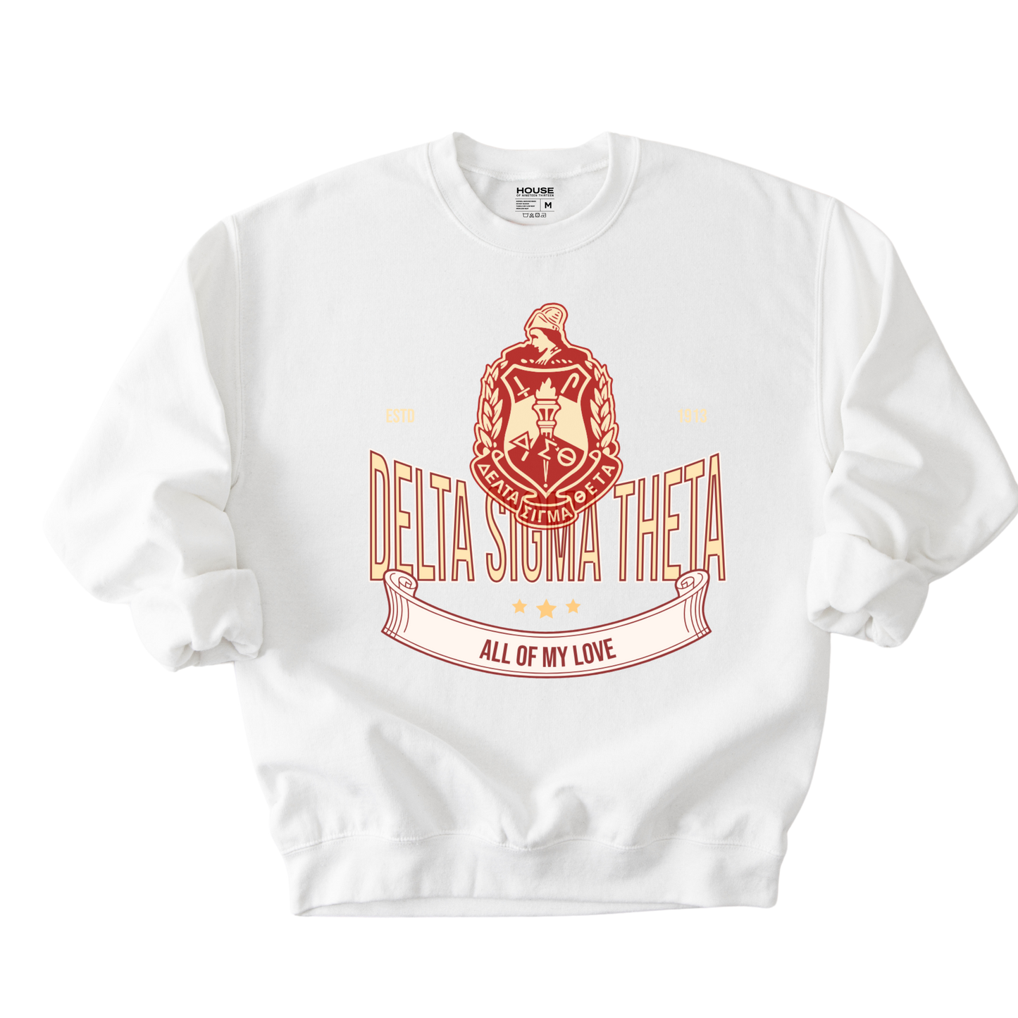 Delta Sigma Theta University Crewneck Sweater