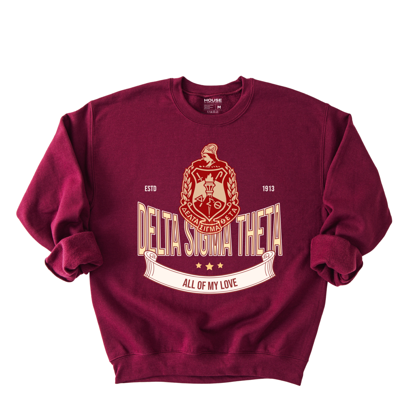 Delta Sigma Theta University Crewneck Sweater