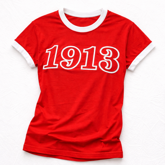 Delta Sigma Theta 1913 Classic Applique Shirt