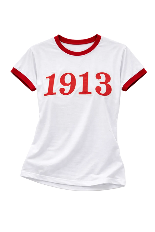 Delta Sigma Theta 1913 Classic Applique Shirt