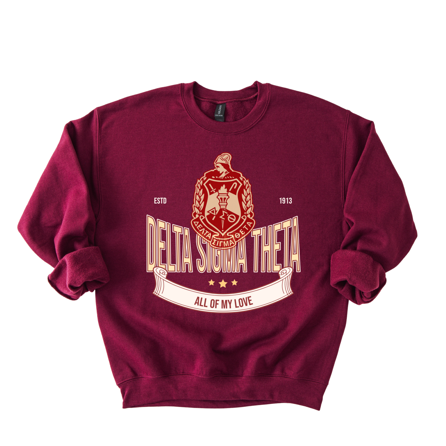 Delta Sigma Theta University Crewneck Sweater