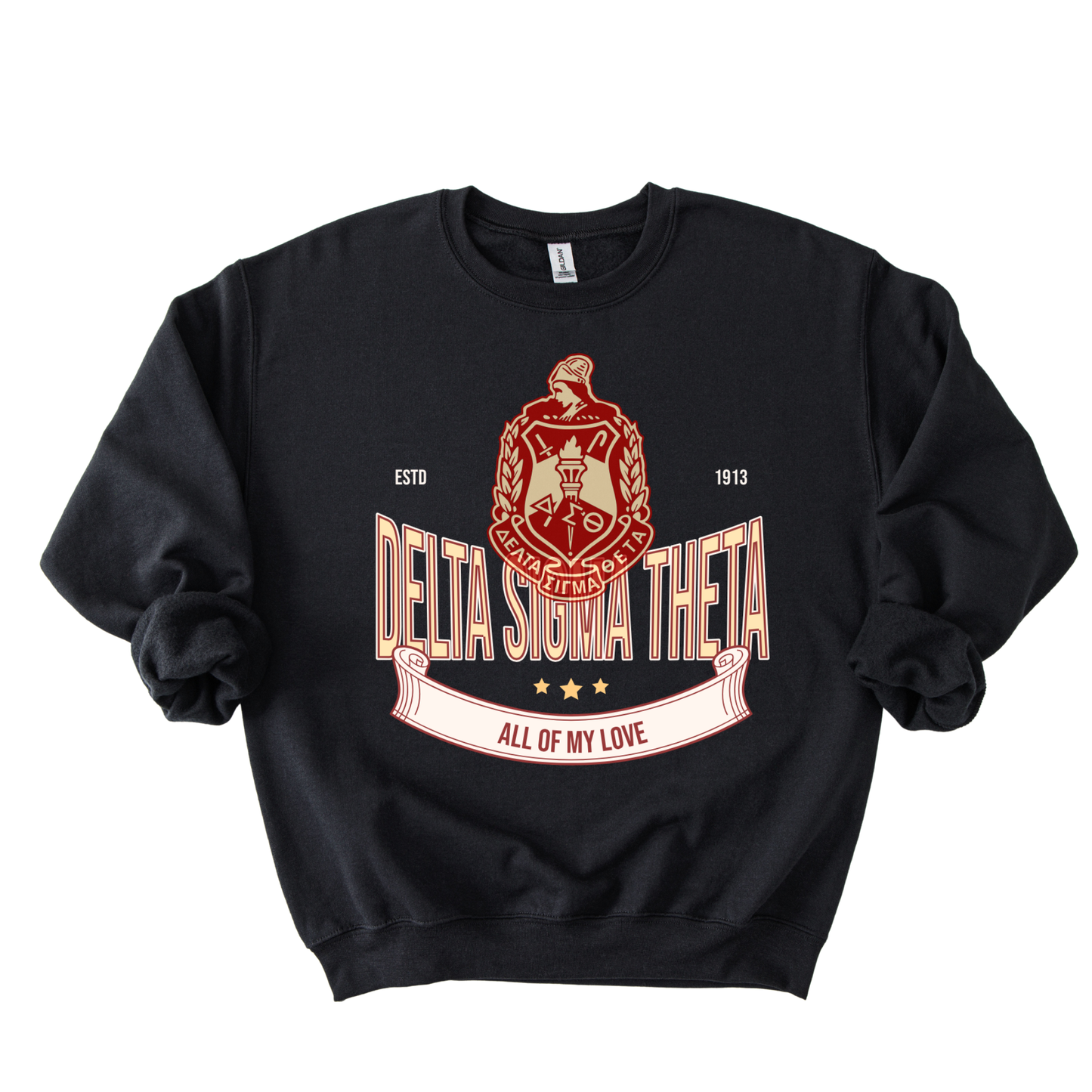 Delta Sigma Theta University Crewneck Sweater