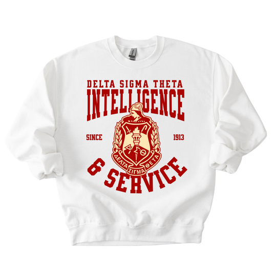 Delta Intelligence and Service Crewneck Sweater
