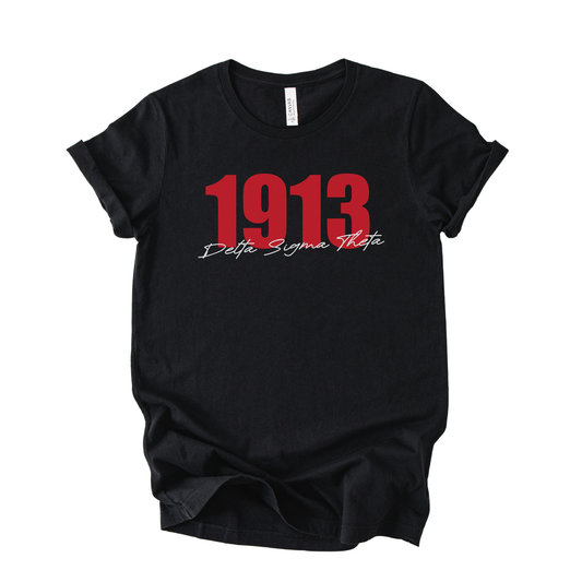 1913 Delta Sigma Theta Graphic Tee