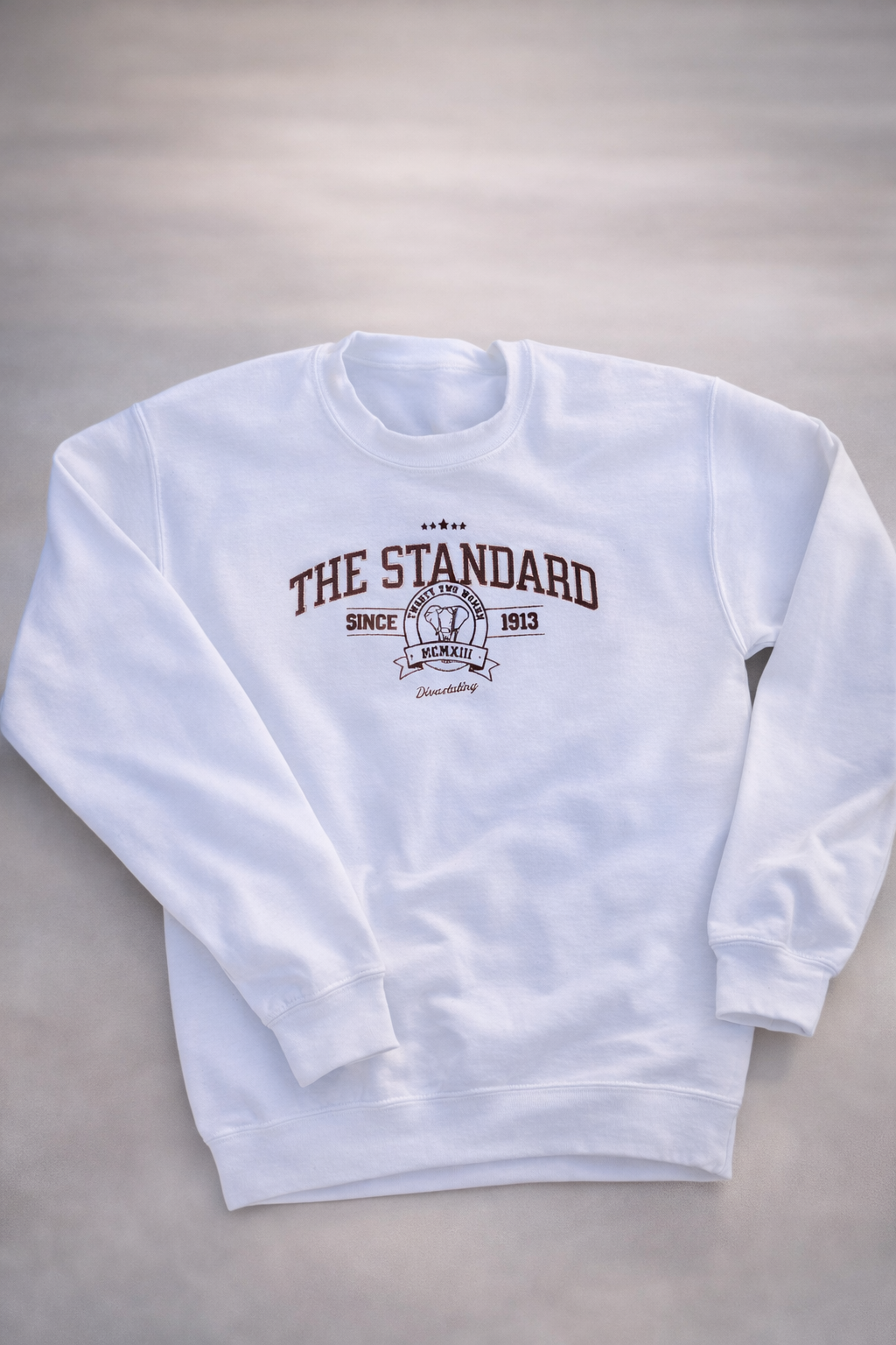 Delta The Standard Embroidered Crewneck Sweater